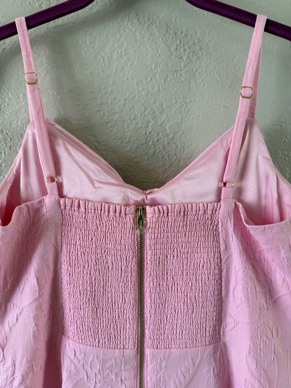 NWOT Lilly Pulitzer Willalynn Stretch Bow Mini Dress Size 8 Conch Shell Pink - Picture 5 of 12